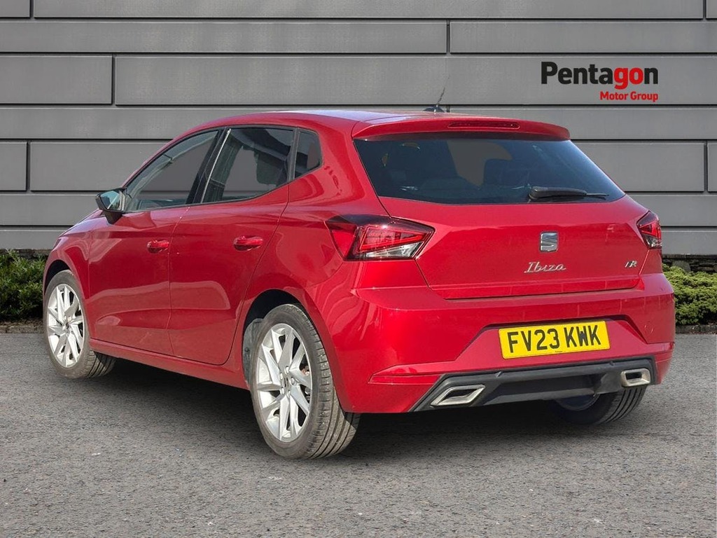 Seat Ibiza 1.0 Tsi Fr Hatchback Euro 6 Ss FV23KWK Red #2