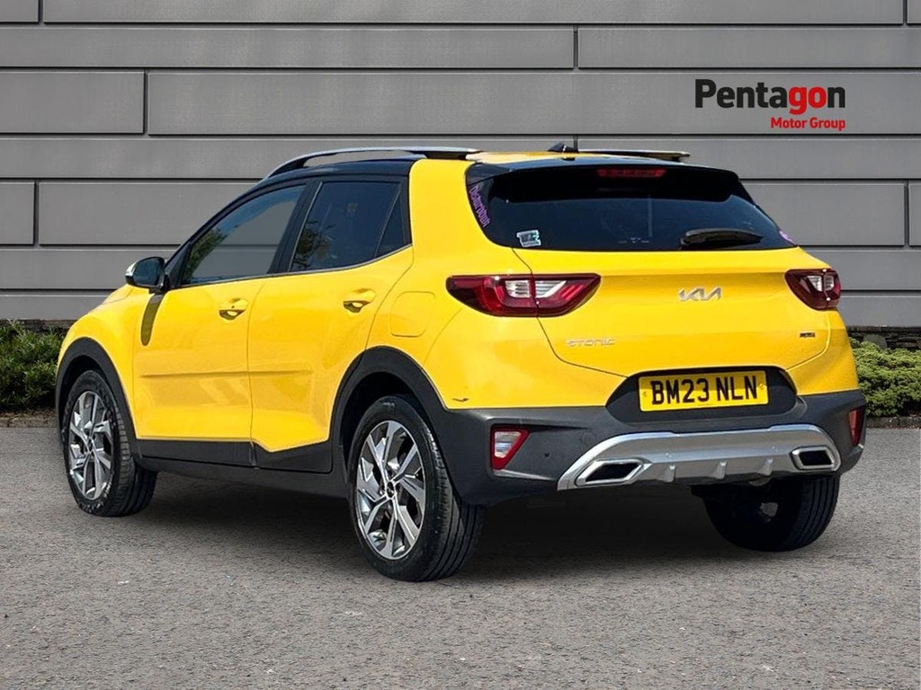 Kia Stonic 1.0 T Gdi Mhev Gt Line S Suv Hybrid Dct BM23NLN Yellow #2