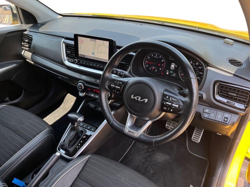 Kia Stonic 1.0 T Gdi Mhev Gt Line S Suv Hybrid Dct BM23NLN Yellow #5