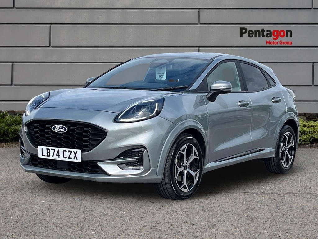 Ford Puma 1.0T Ecoboost Mhev St Line Suv Hybrid D Silver #3