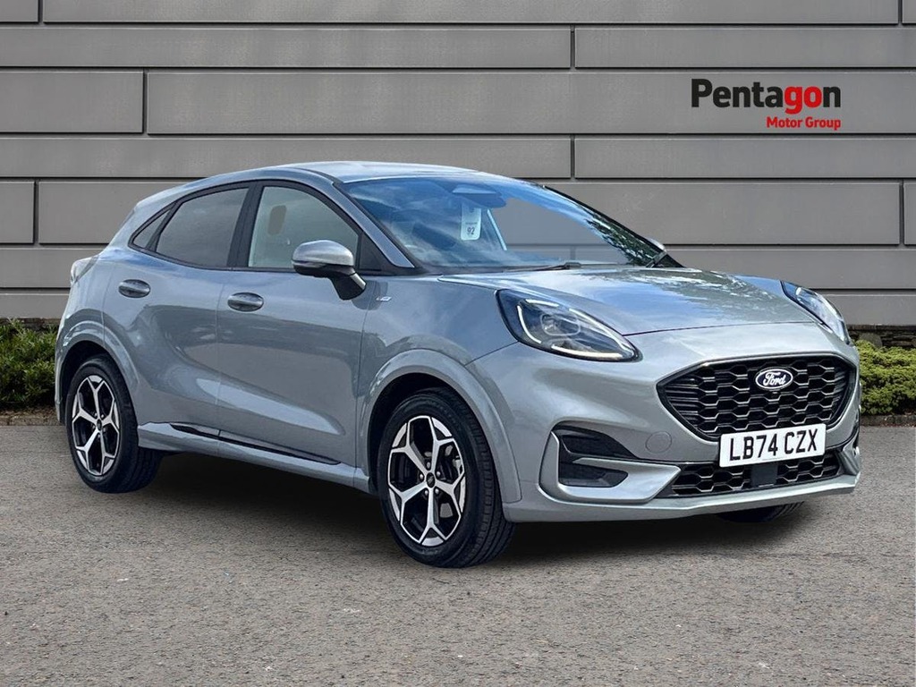 Ford Puma 1.0T Ecoboost Mhev St Line Suv Hybrid D Silver