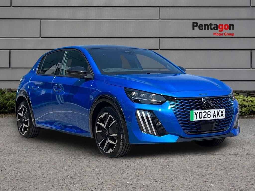 Peugeot e-208 51Kwh Gt Premium Hatchback 7.4K Blue