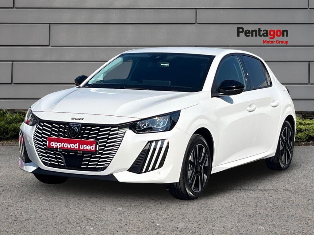 Peugeot 208 1.2 Puretech Allure Hatchback Eu GF25LHT White #3