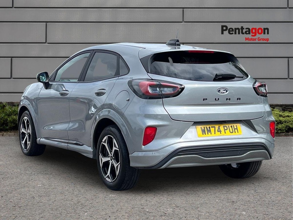 Ford Puma 1.0T Ecoboost Mhev St Line Suv Hybrid M WM74PUH Silver #2