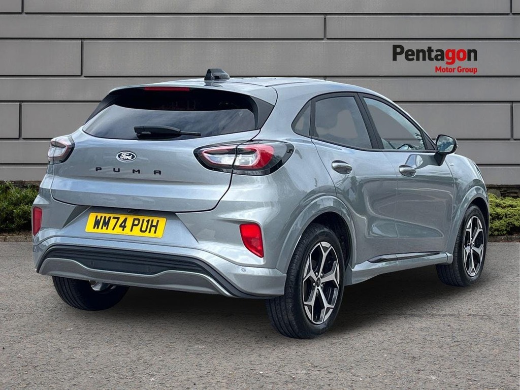 Ford Puma 1.0T Ecoboost Mhev St Line Suv Hybrid M WM74PUH Silver #4