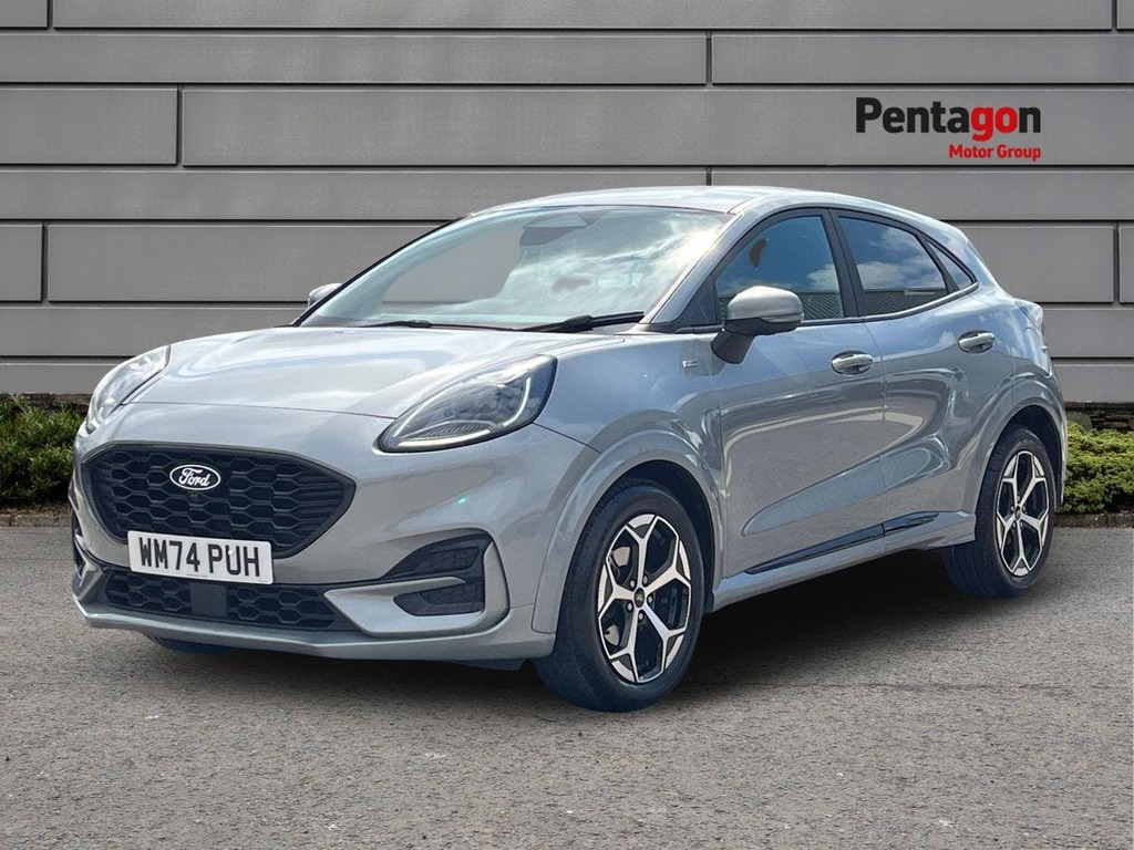 Ford Puma 1.0T Ecoboost Mhev St Line Suv Hybrid M WM74PUH Silver #3