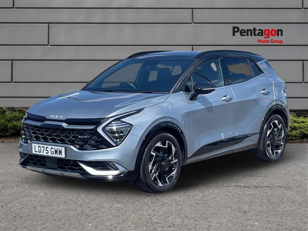 Kia Sportage 1.6 T Gdi Mhev Gt Line S Suv Hybrid Dct LD75GWW Silver #3