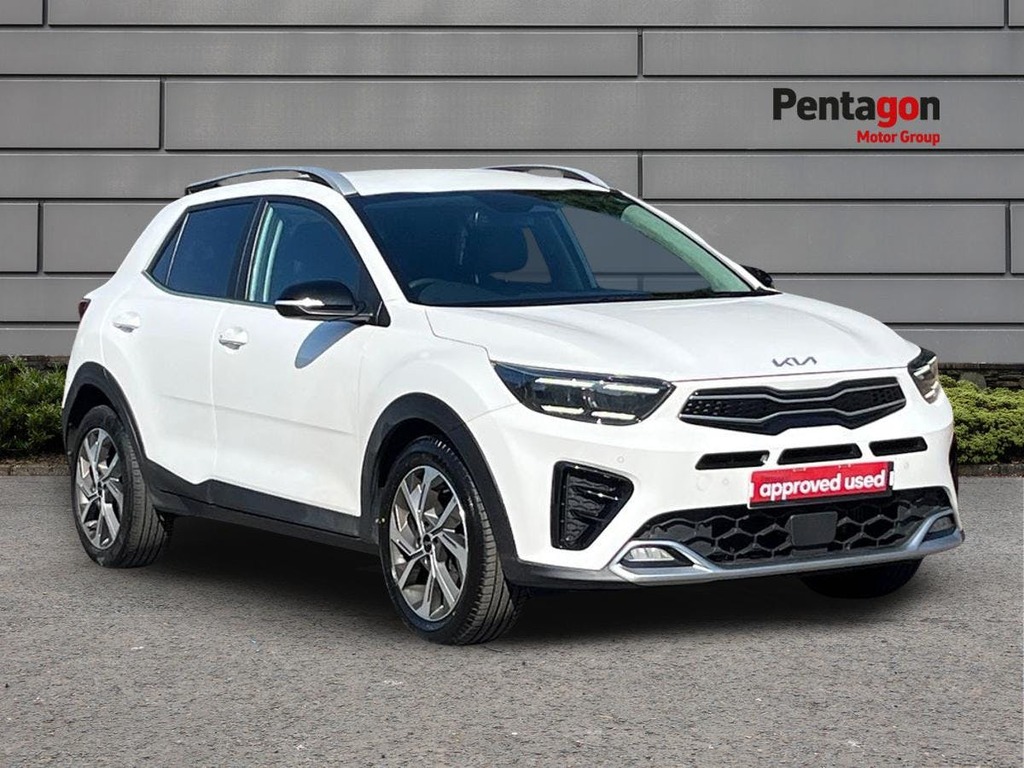 Kia Stonic 1.0 T Gdi Mhev Gt Line S Suv Hybrid Dct White