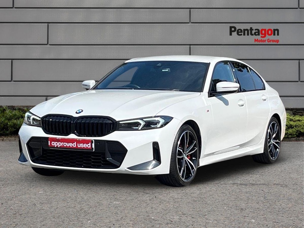 BMW 3 Series 2.0 320I M Sport Saloon Euro 6 S YF24BDX White #3