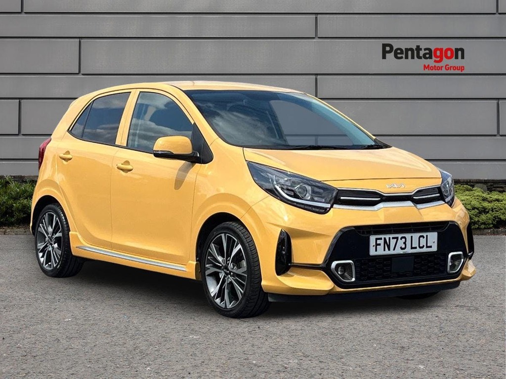 Kia Picanto 1.0 Dpi Gt Line Hatchback Euro 6 Yellow