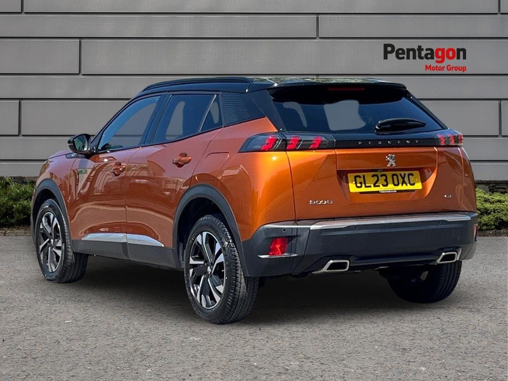 Peugeot 2008 1.2 Puretech Gt Suv Eat Euro 6 Ss 1 GL23OXC Orange #2