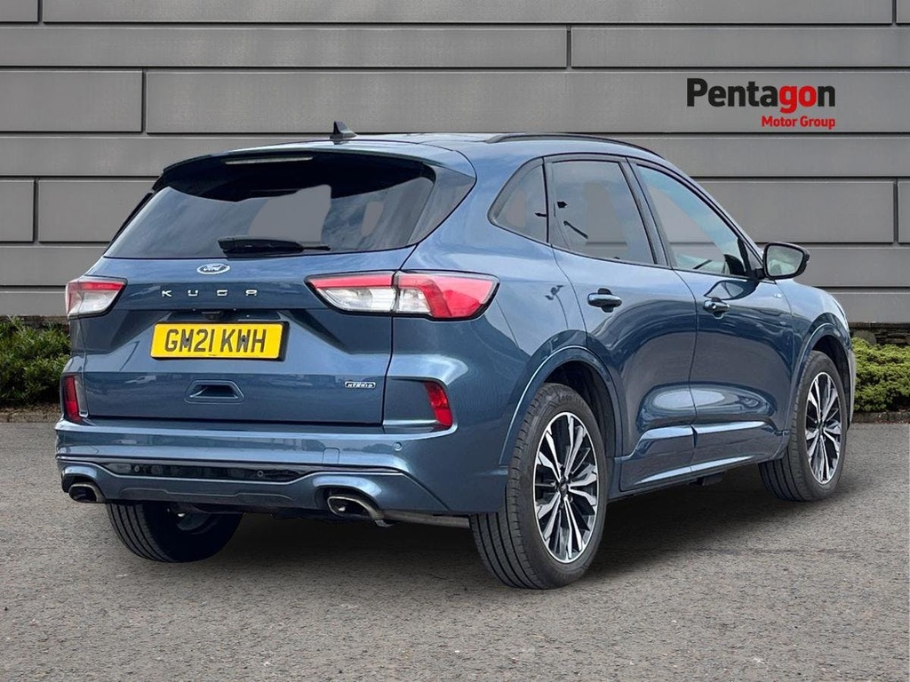 Ford Kuga 2.5 Duratec 14.4Kwh St Line X Edition Suv Petr GM21KWH Blue #4