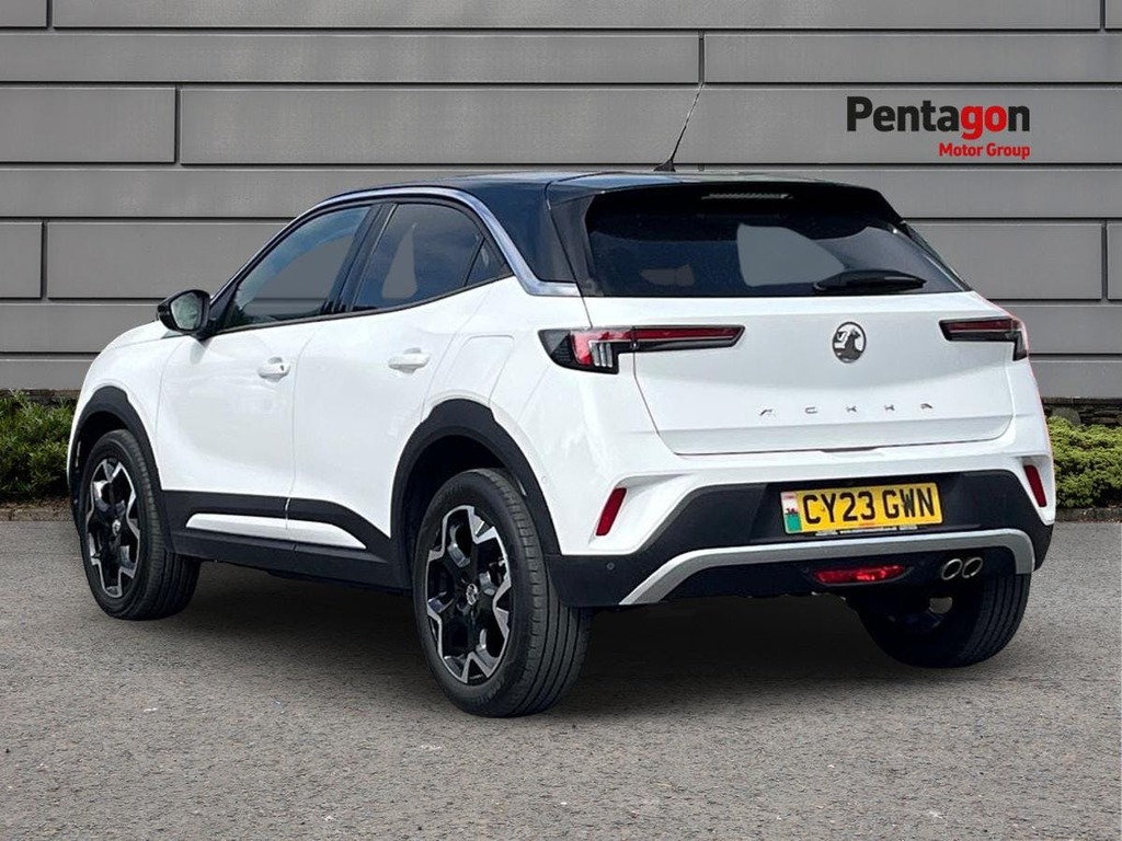 Vauxhall Mokka 1.2 Turbo Ultimate Suv Euro 6 Ss CY23GWN White #2