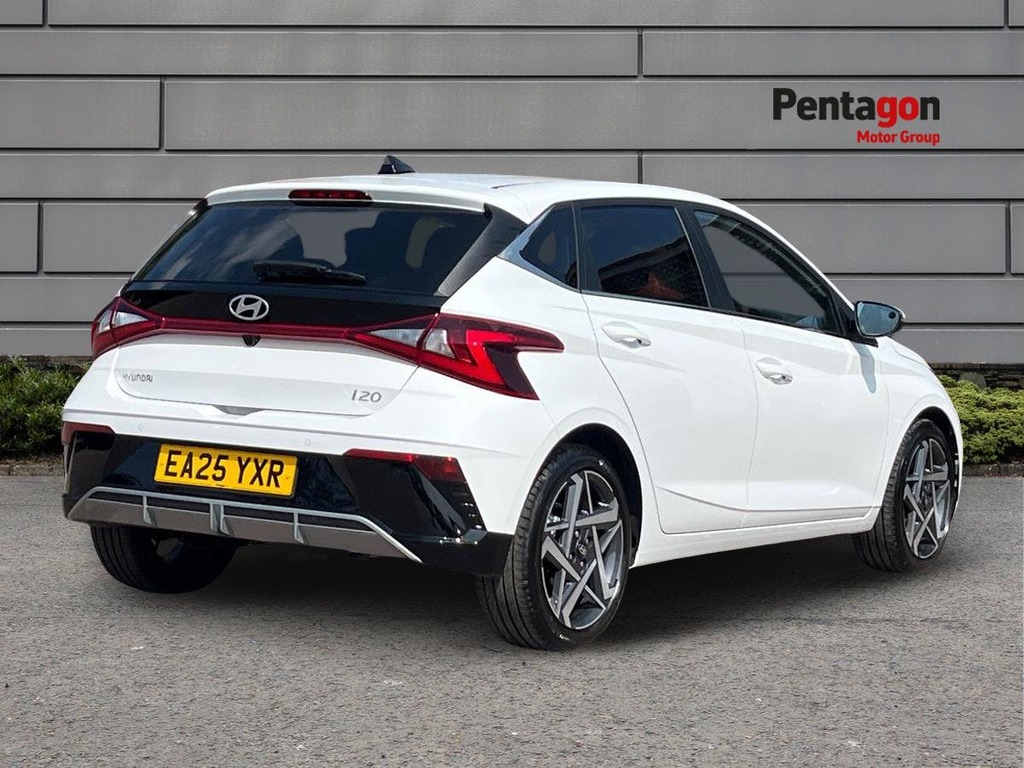 Hyundai I20 1.0 T Gdi Premium Hatchback Euro EA25YXR White #4