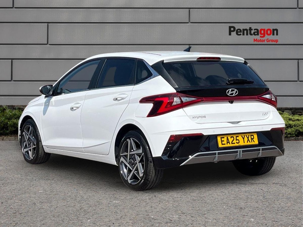 Hyundai I20 1.0 T Gdi Premium Hatchback Euro EA25YXR White #2