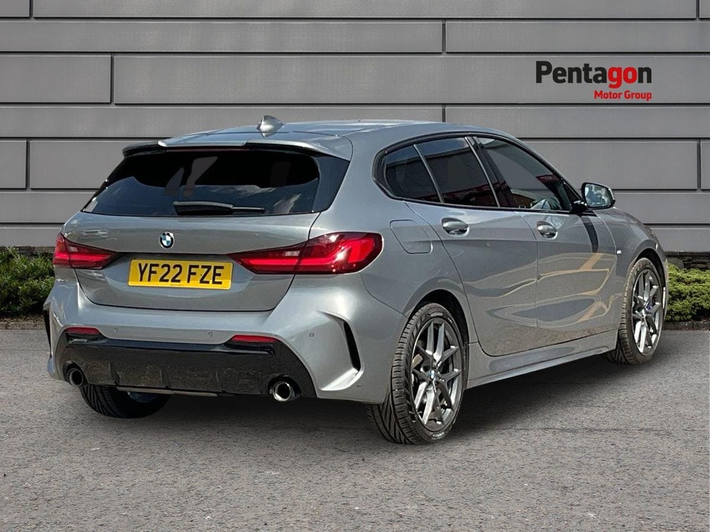 BMW 1 Series 2.0 118D M Sport Lcp Hatchback E YF22FZE Grey #4