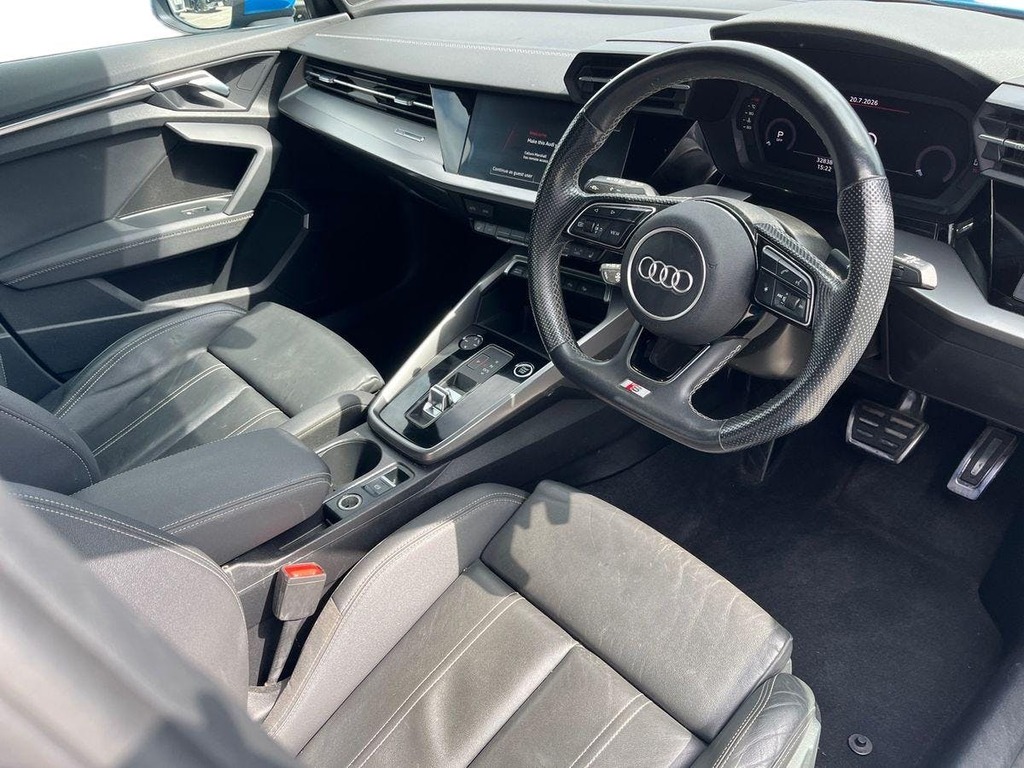 Audi A3 1.0 Tfsi 30 S Line Sportback S Tronic E CK23XFD Blue #5