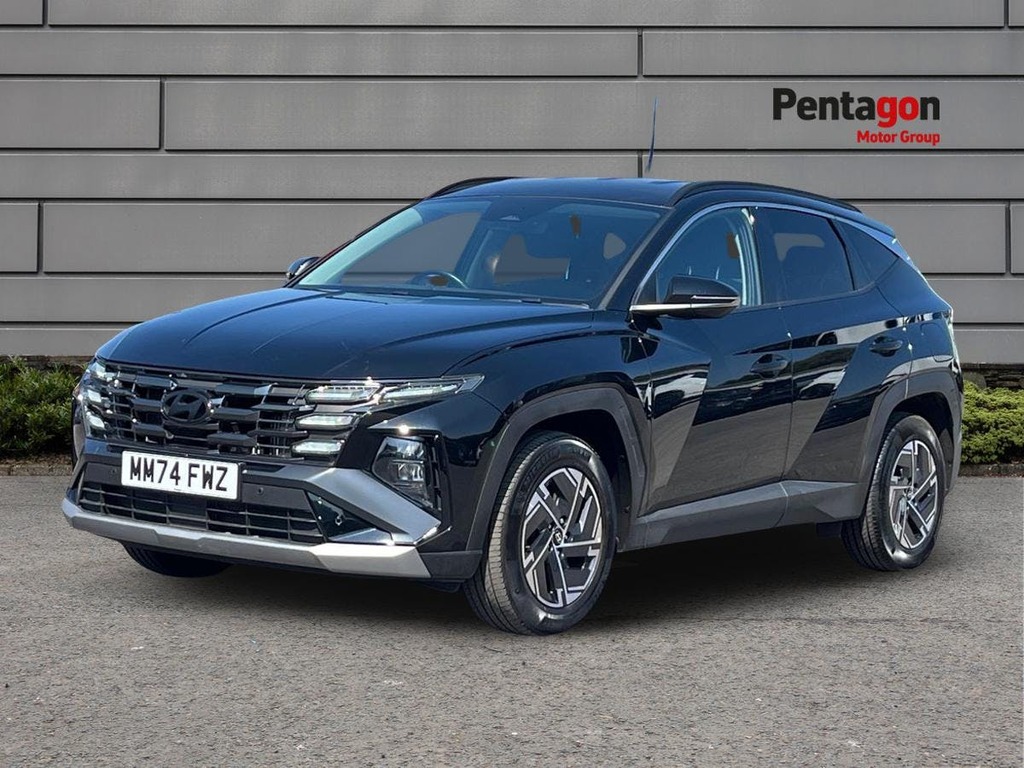 Hyundai Tucson 1.6 T Gdi Mhev Advance Suv Hybrid Dct E MM74FWZ Black #3