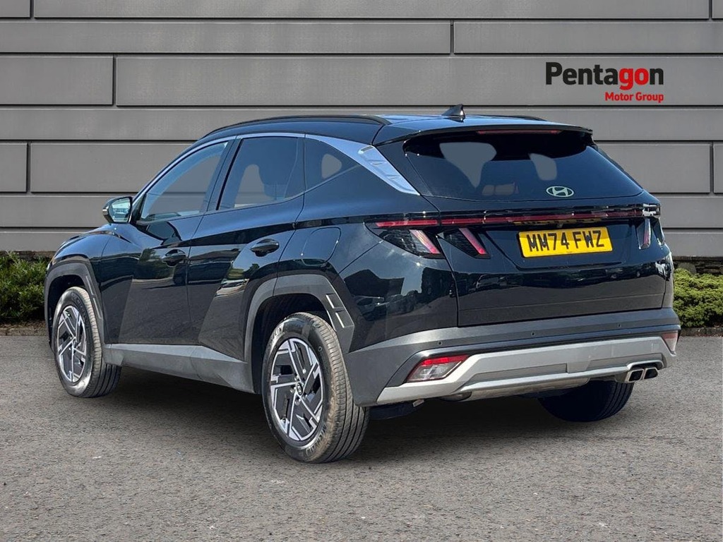 Hyundai Tucson 1.6 T Gdi Mhev Advance Suv Hybrid Dct E MM74FWZ Black #2
