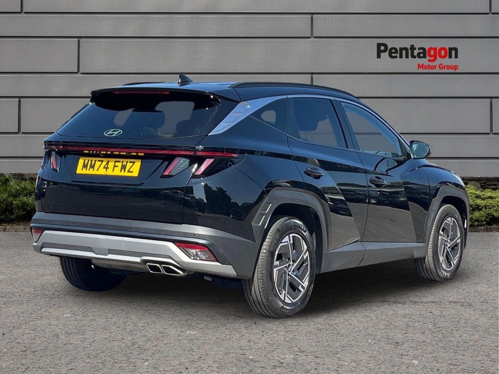 Hyundai Tucson 1.6 T Gdi Mhev Advance Suv Hybrid Dct E MM74FWZ Black #4