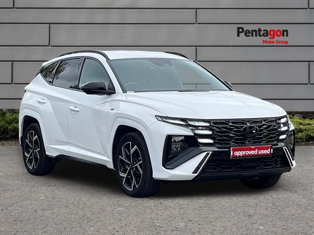 Hyundai Tucson 1.6 T Gdi N Line Suv Hybrid Euro 6 White