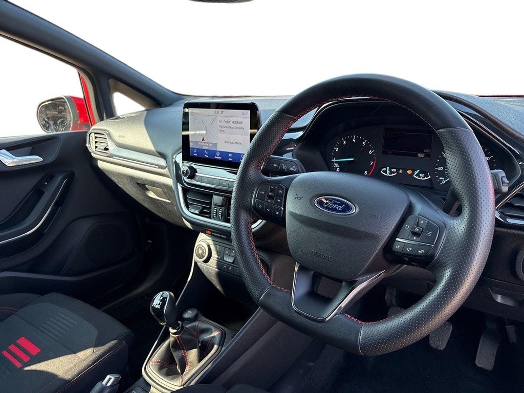 Ford Fiesta 1.0T Ecoboost St Line Hatchback MJ23UBT Red #5
