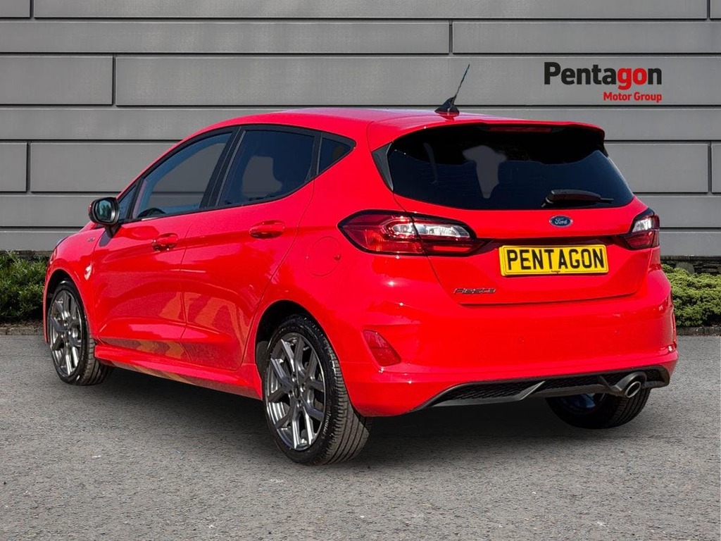 Ford Fiesta 1.0T Ecoboost St Line Hatchback MJ23UBT Red #2