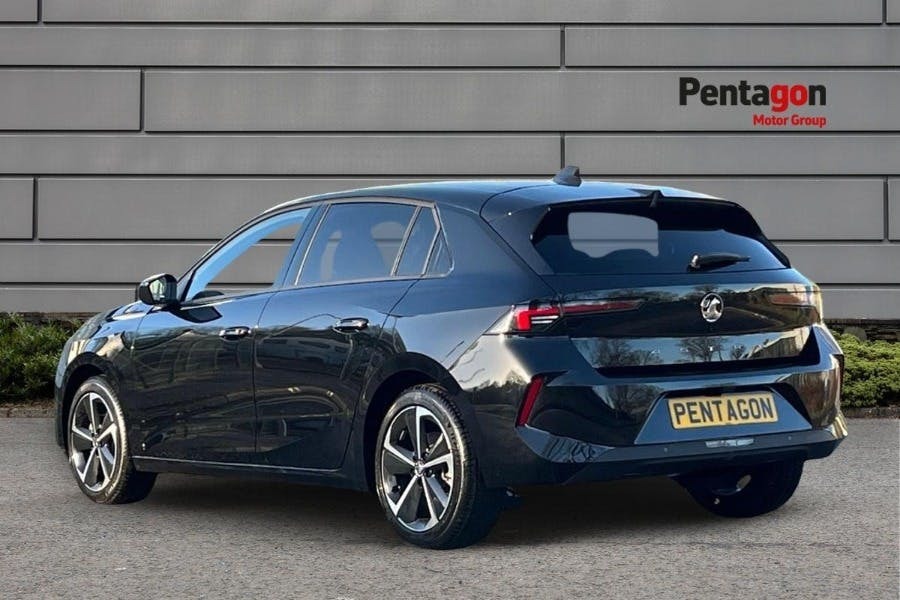 Vauxhall Astra 1.2 Turbo Griffin Hatchback Euro FV75BZF Black #2