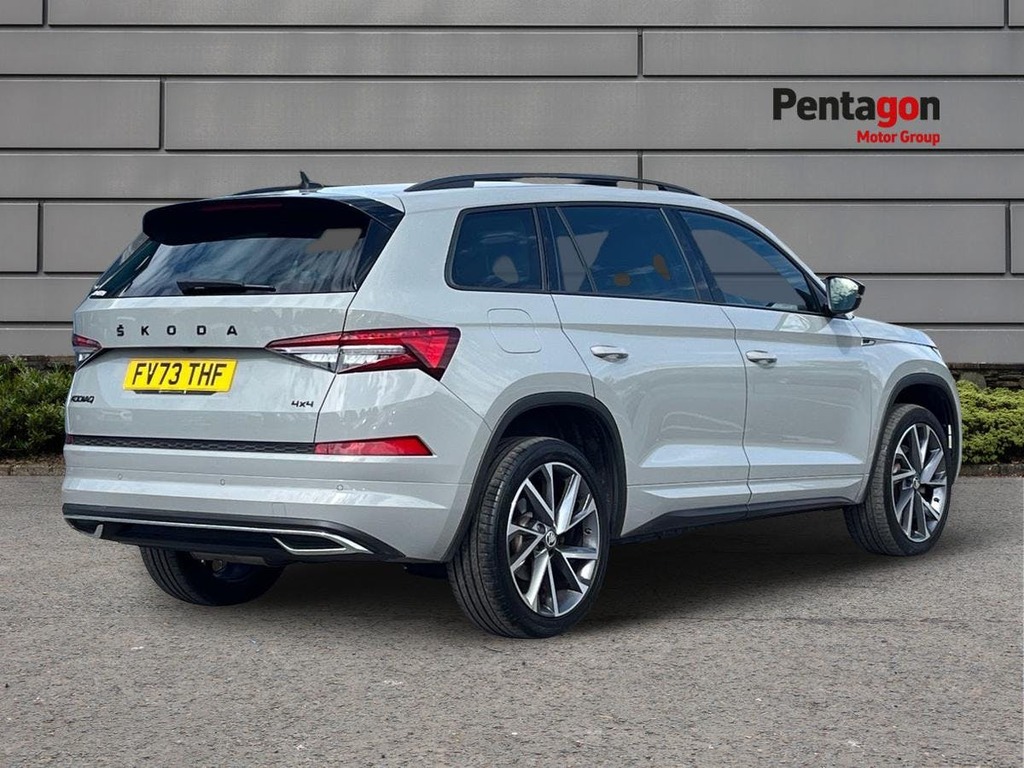 Skoda Kodiaq 2.0 Tdi Sportline Suv Dsg 4Wd Euro 6 S FV73THF Grey #4