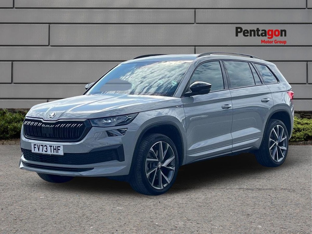 Skoda Kodiaq 2.0 Tdi Sportline Suv Dsg 4Wd Euro 6 S FV73THF Grey #3