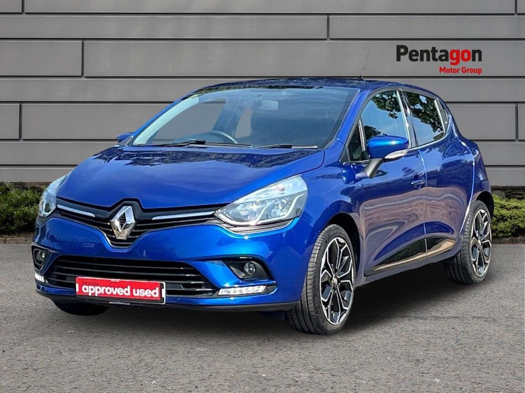 Renault Clio 0.9 Tce Iconic Hatchback Euro 6 HY68YKB Blue #3