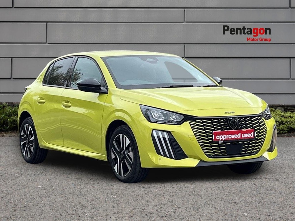 Peugeot 208 1.2 Puretech Allure Hatchback Eu Yellow