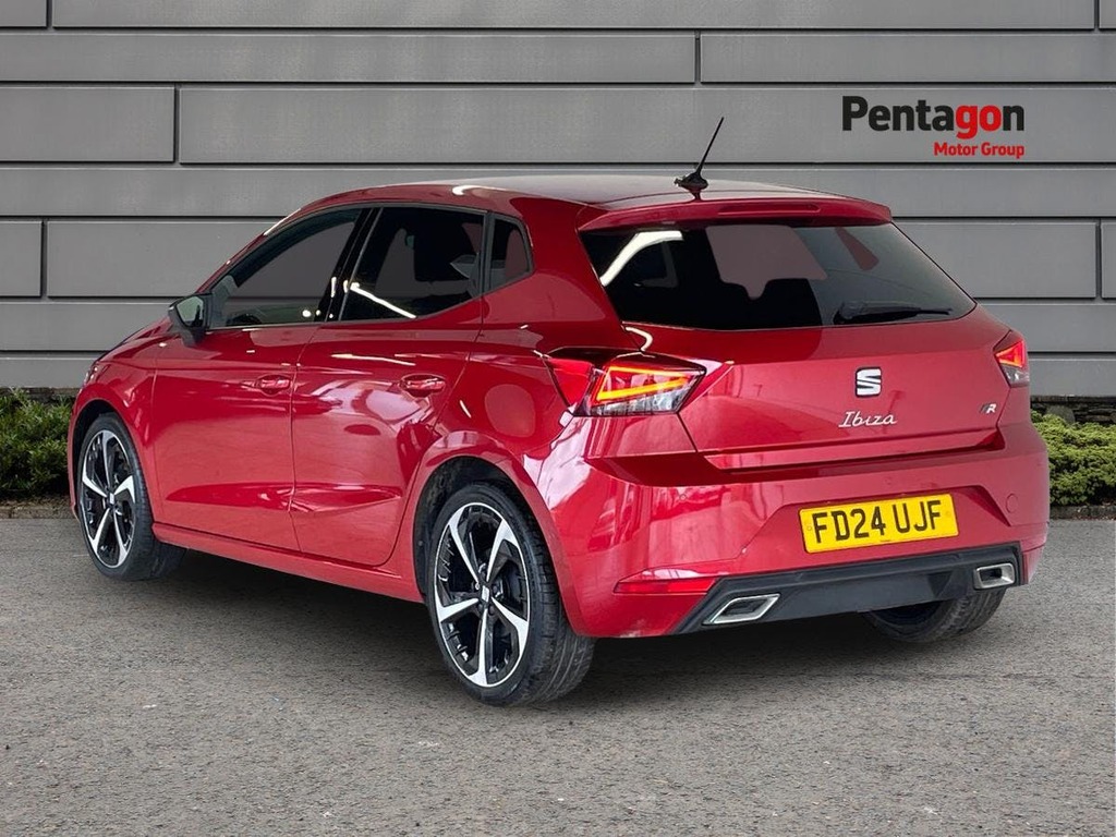 Seat Ibiza 1.0 Tsi Fr Sport Hatchback Euro FD24UJF Red #2