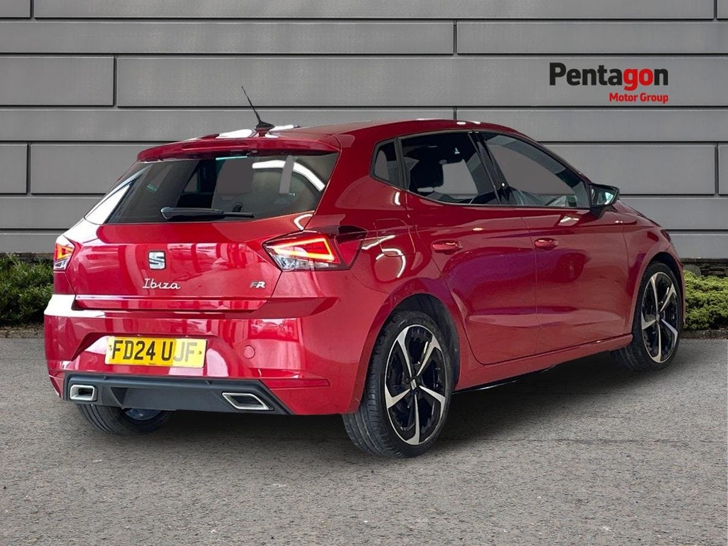 Seat Ibiza 1.0 Tsi Fr Sport Hatchback Euro FD24UJF Red #4