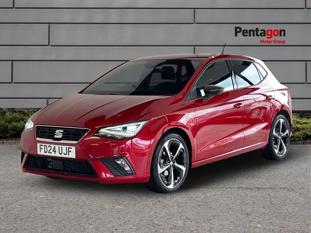 Seat Ibiza 1.0 Tsi Fr Sport Hatchback Euro FD24UJF Red #3