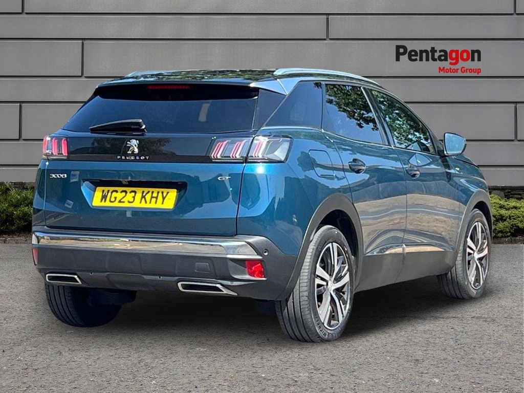 Peugeot 3008 1.2 Puretech Gt Suv Eat Euro 6 Ss 1 WG23KHY Blue #4