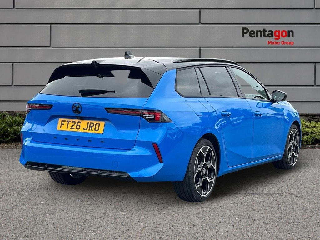 Vauxhall Astra 1.2 Turbo Ultimate Sports Tourer E FT26JRO Blue #4