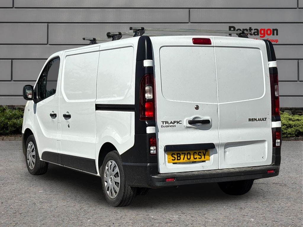 Renault Trafic 2.0 Dci Energy 28 Business Panel Van Ma SB70CSY White #2