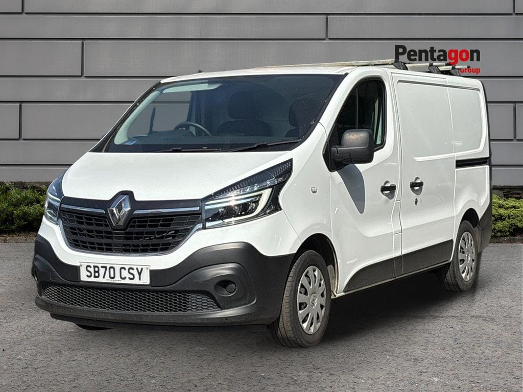 Renault Trafic 2.0 Dci Energy 28 Business Panel Van Ma SB70CSY White #3