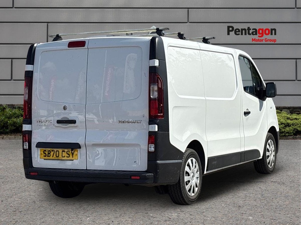 Renault Trafic 2.0 Dci Energy 28 Business Panel Van Ma SB70CSY White #4
