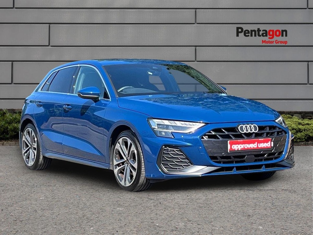 Audi A3 1.5 Tfsi 30 S Line Sportback Eur Blue