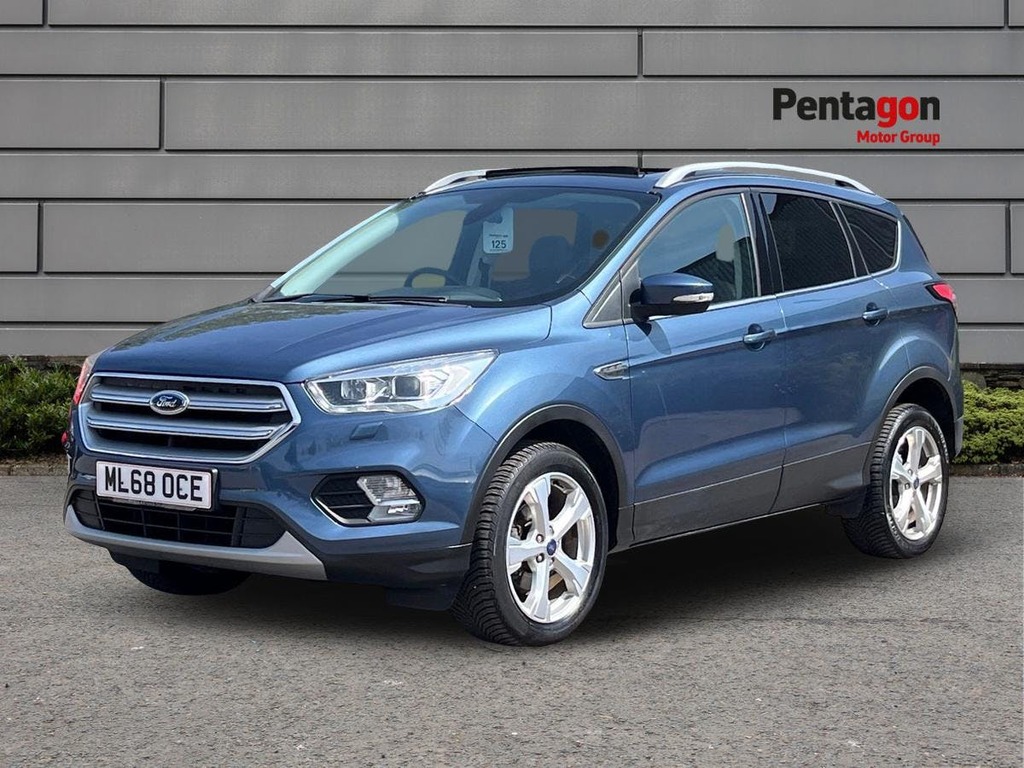 Ford Kuga 1.5 Tdci Titanium X Suv 2Wd Euro ML68OCE Blue #3