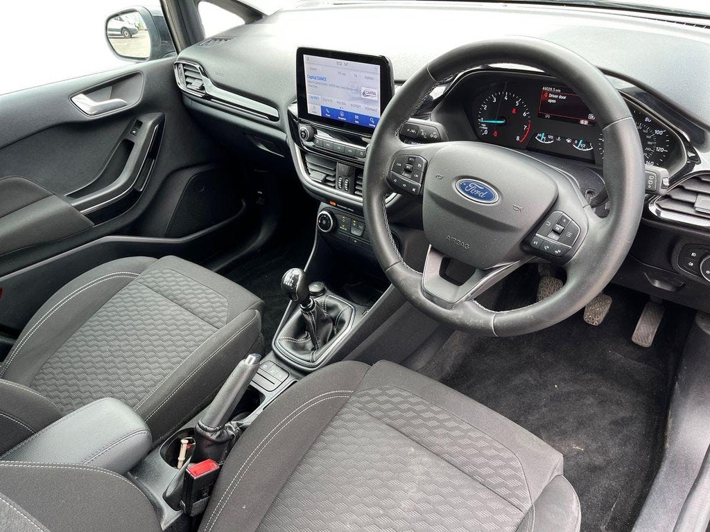Ford Fiesta 1.0T Ecoboost Titanium Hatchback ML72YXK Black #5