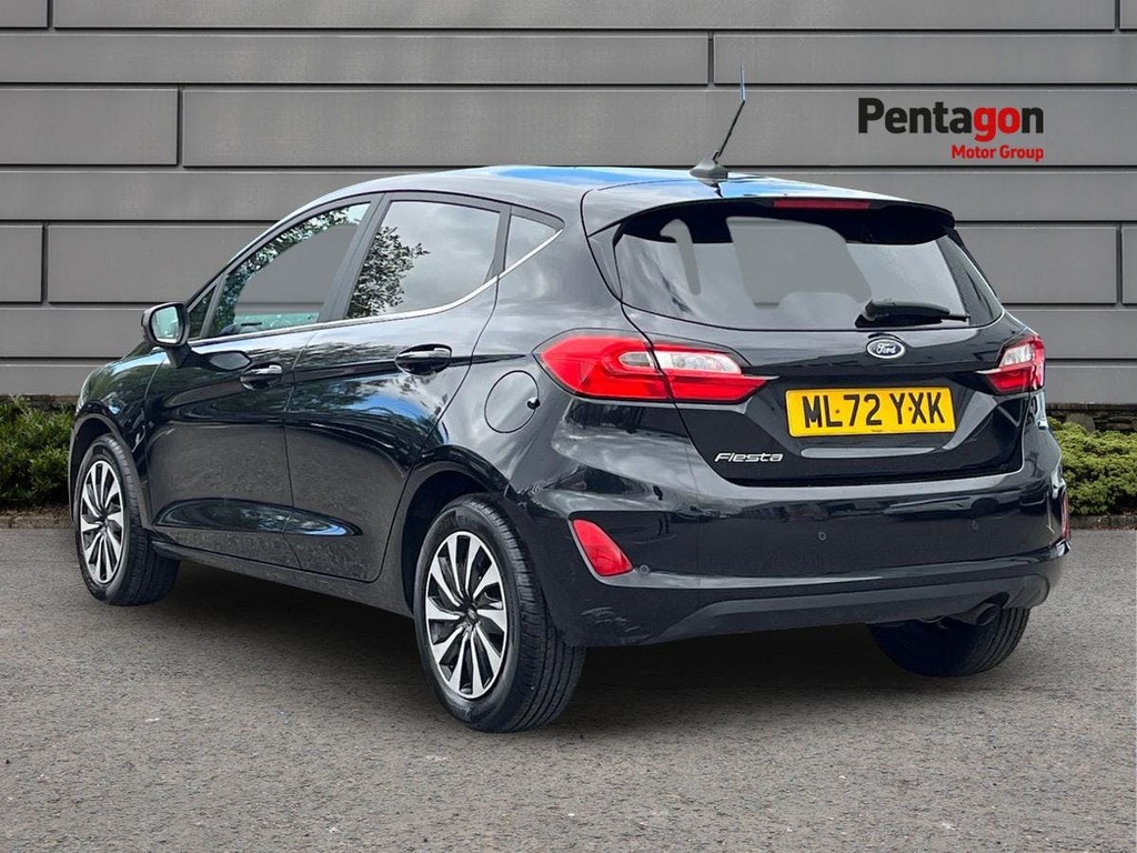 Ford Fiesta 1.0T Ecoboost Titanium Hatchback ML72YXK Black #2
