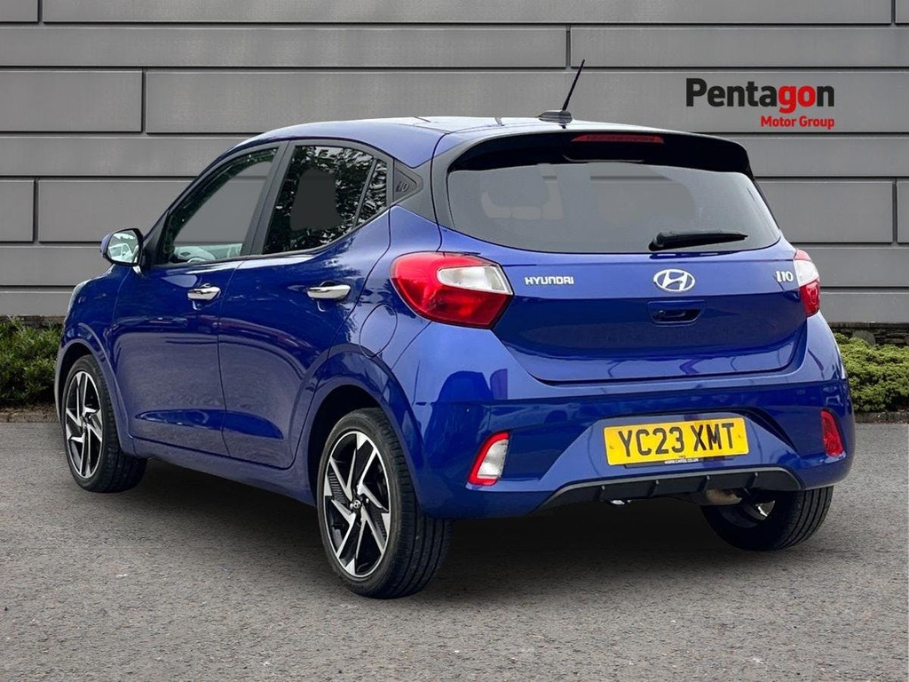 Hyundai I10 1.0 Premium Hatchback Euro 6 Ss Blue #2