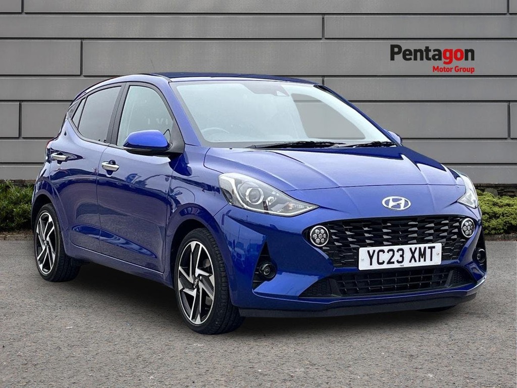Hyundai I10 1.0 Premium Hatchback Euro 6 Ss Blue