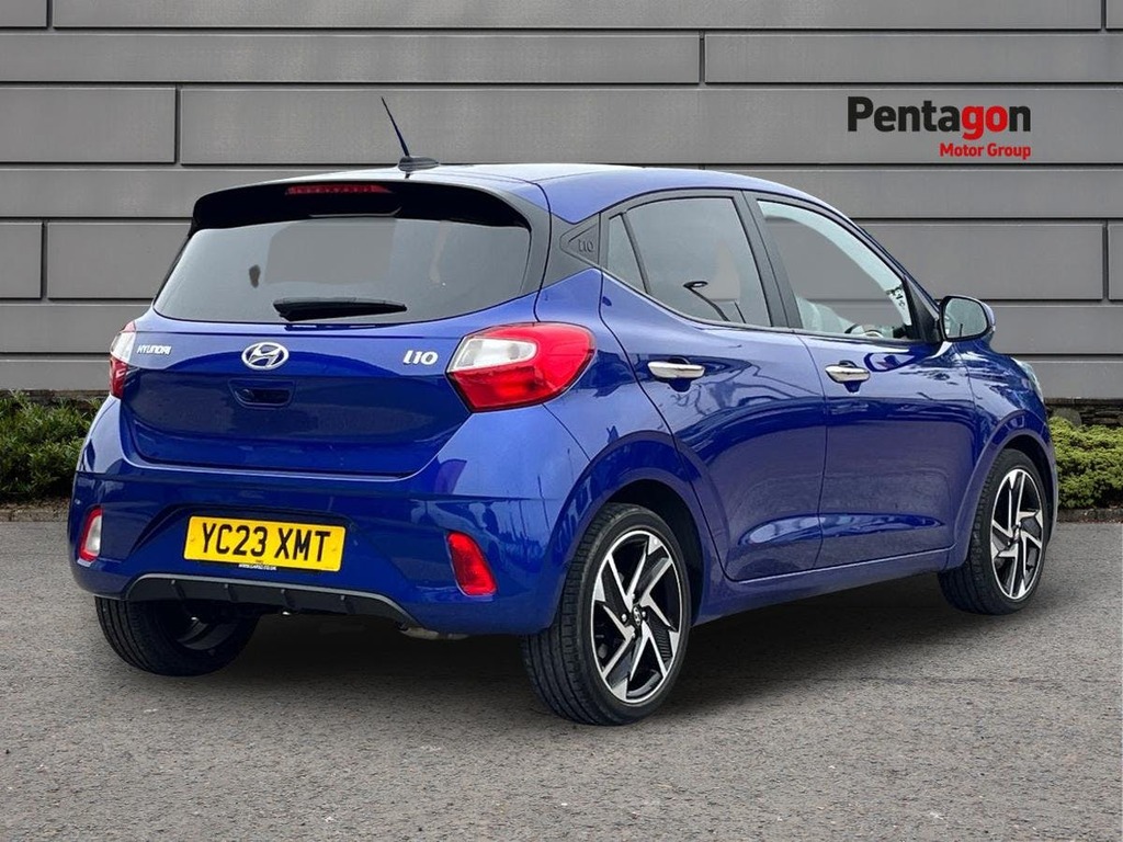 Hyundai I10 1.0 Premium Hatchback Euro 6 Ss Blue #4