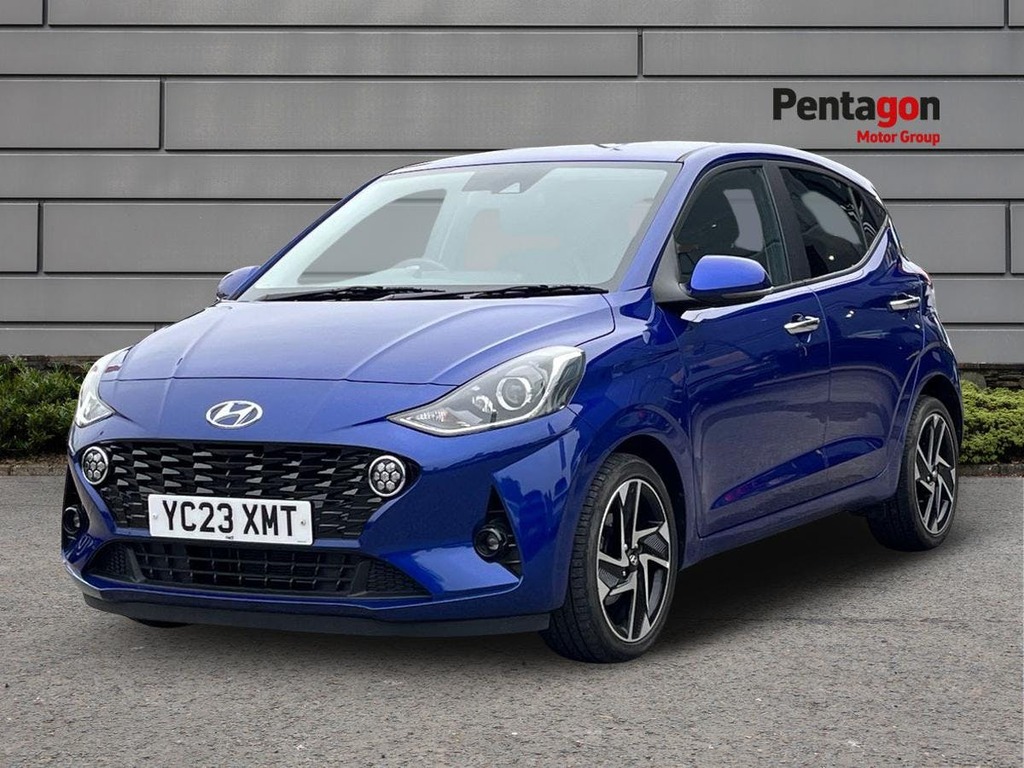 Hyundai I10 1.0 Premium Hatchback Euro 6 Ss Blue #3