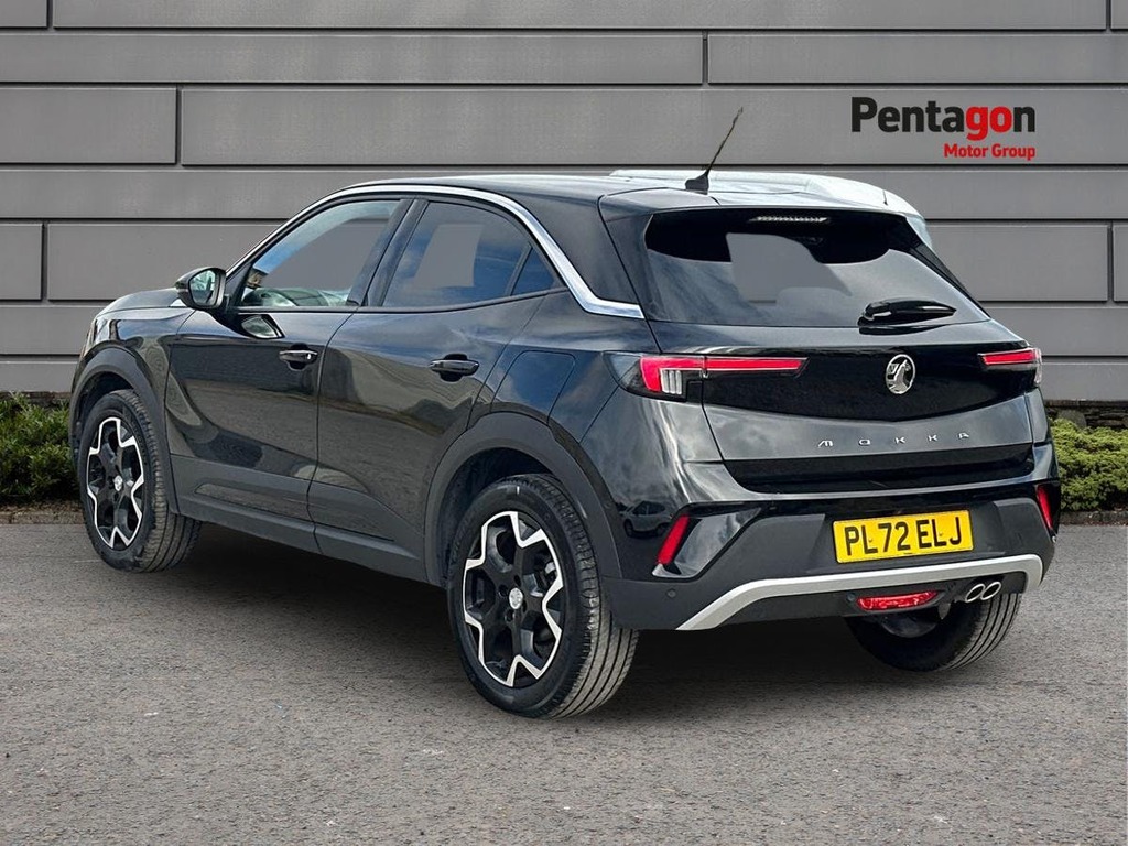 Vauxhall Mokka 1.2 Turbo Ultimate Suv Euro 6 Ss PL72ELJ Black #2