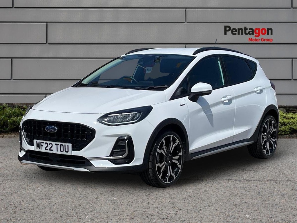 Ford Fiesta 1.0T Ecoboost Mhev Active Vignale Hatchback Pe White #3